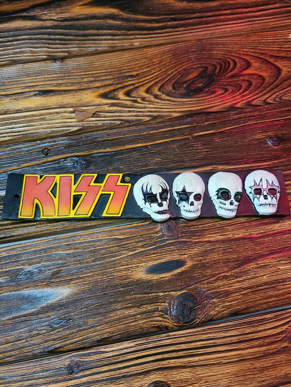 Vintage Kiss Band Resin Incense Holder
